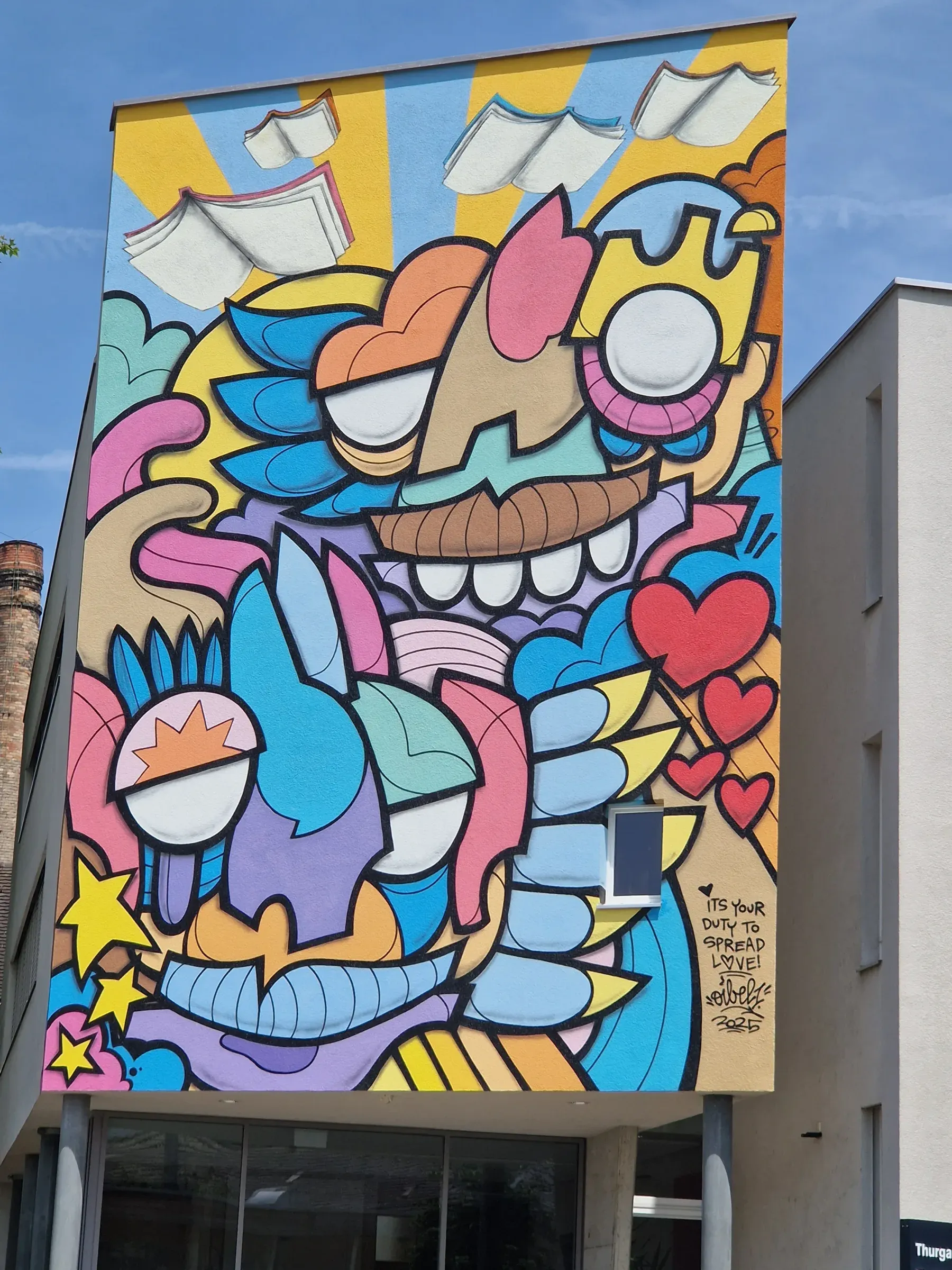 Mural by Oibel1